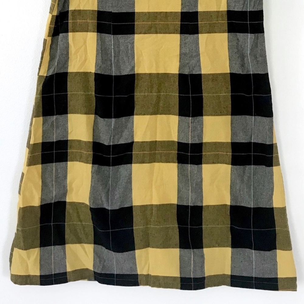 ✨💛 Modcloth Mata Traders Dress plaid fall - Picture 8 of 8